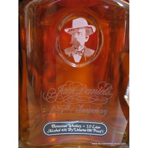 Jack Daniels 125th Anniversary Decanter 1 Liter / 45